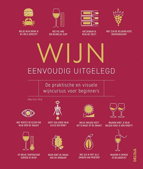 Wijn eenvoudig uitgelegd boek