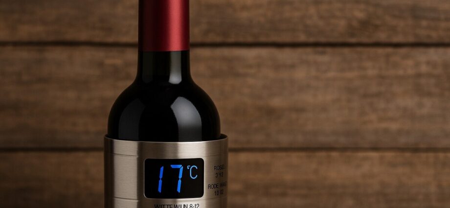 Wijnthermometer gebruiken